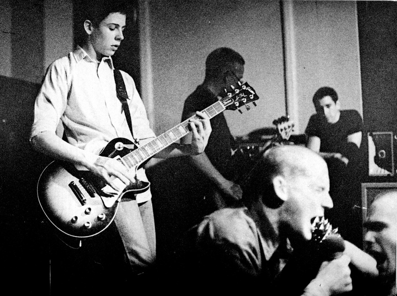 Minor Threat performing at the Wilson Center, April 4, 1981