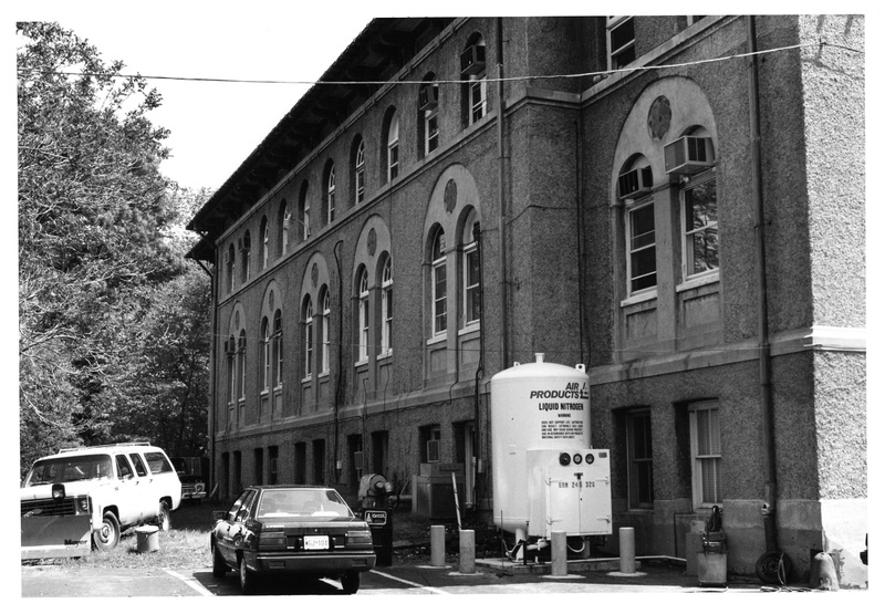 Carnegie Institution Geophysical Laboratory, north elevation, facing southeast, May 1989