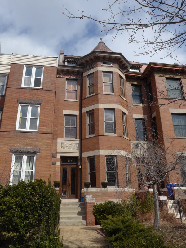 By 1940, John A. Lankford lived with his wife, here, at 1239 Girard Street NW